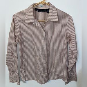 DKNY Stripe Dress Shirt size 4